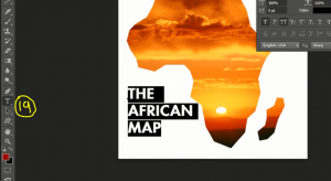 The African map