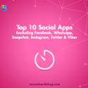 Top 10 Social Apps Excluding Facebook, WhatsApp, Snapchat, Instagram