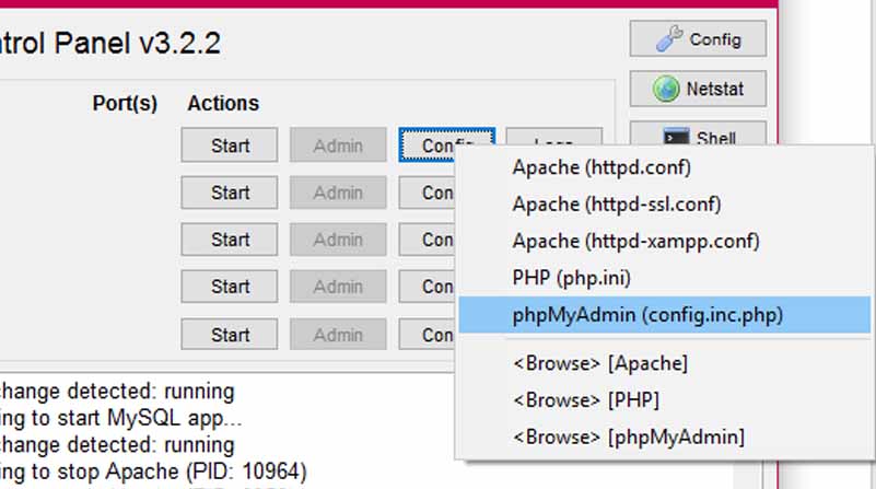 config inc php