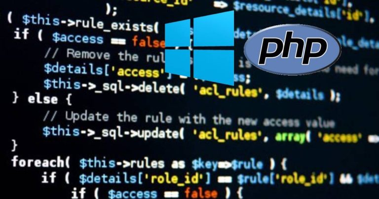 php windows