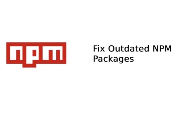 FIX: Outdated NPM packages (deprecated) in node JS project